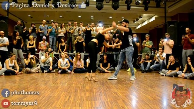 Daniel y Desiree [Bachata Sensual 2] @ Dancin Italia 2015 смотреть онлайн