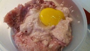 Запечённые котлетки из индейки для деток