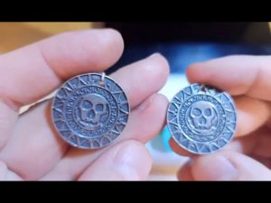 Колбаска Estrella - Пираты Карибского моря Серебро! (Дублон / Кулон)