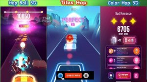 Tiles hop - Hop Ball 3D - Color Hop 3D | Bad Romance
