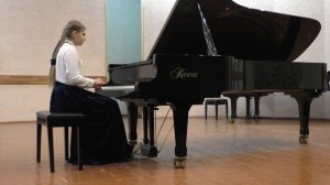 К. Черни этюд соч.740 №13, С. Рахманинов Этюд-картина до-диез минор  соч. 33, Сомова Яна, 13 лет