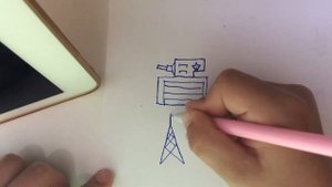 Как нарисовать вышку и антенную