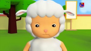 У Мэри был Маленький Агнец | 3d детские стишки | детские стихи | Bob Train | Mary Had a Little Lamb
