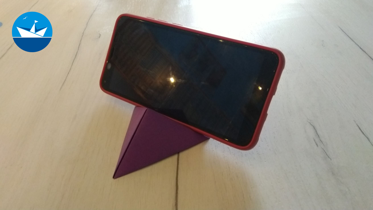 Подставка для телефона из бумаги смотреть онлайн