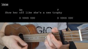 Olivia Rodrigo - traitor EASY Ukulele Tutorial With Chords / Lyrics
