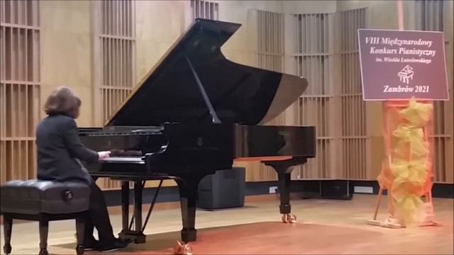 VIII Międzynarodowy Konkurs Pianistyczny im. W. Lutosławskiego w Zambrowie_MICHAŁ BERNARD KAMECKI смотреть онлайн