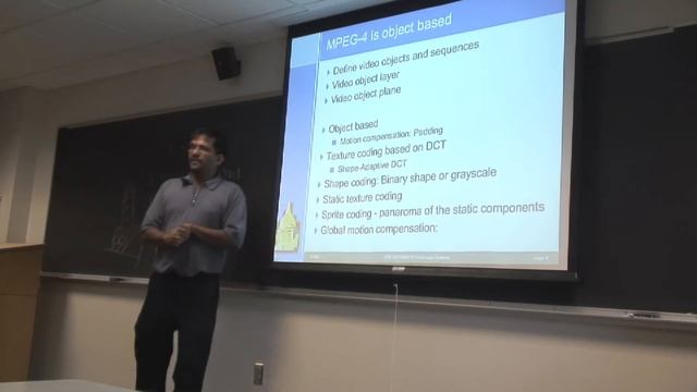 MMS-FA06: Lecture 5: Video Encoding II - MPEG4, MPEG7, H.264 смотреть онлайн