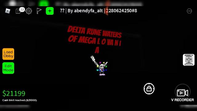 Deltarune Watefs Of Megalovania Roblox Boom Box ID смотреть онлайн