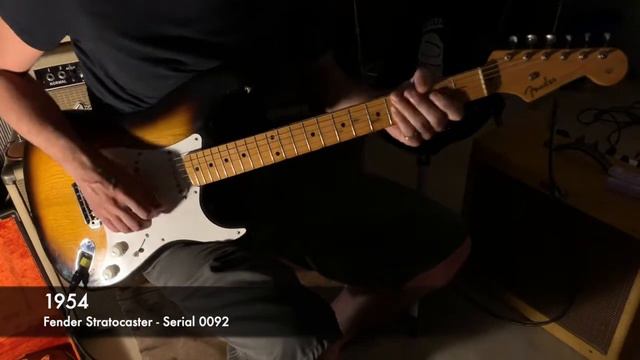 1954 Fender Stratocaster Serial 0092 смотреть онлайн