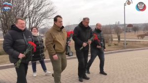 В Донецке почтили память Владимира Жоги (Вохи)