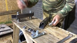 Недорогая самодельная буровая установка . Часть 1. Inexpensive homemade drilling rig. Part 1.