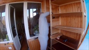 Ремонт балкона. Балконный шкаф своими руками. Часть 3.