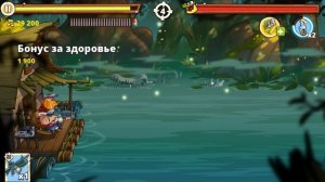 БОЛОТНАЯ АТАКА 2 #3  ДЯДЯ ВОЛОСАЧ НОВЫЙ ПЕРСОНАЖ в игре на телефоне - Свамп Атак 2 | Swamp Attack 2