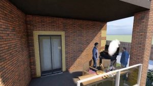 Ландшафтный дизайн участка 6 соток. Визуализация в скетчап. Видеообзор участка. Планировка участка