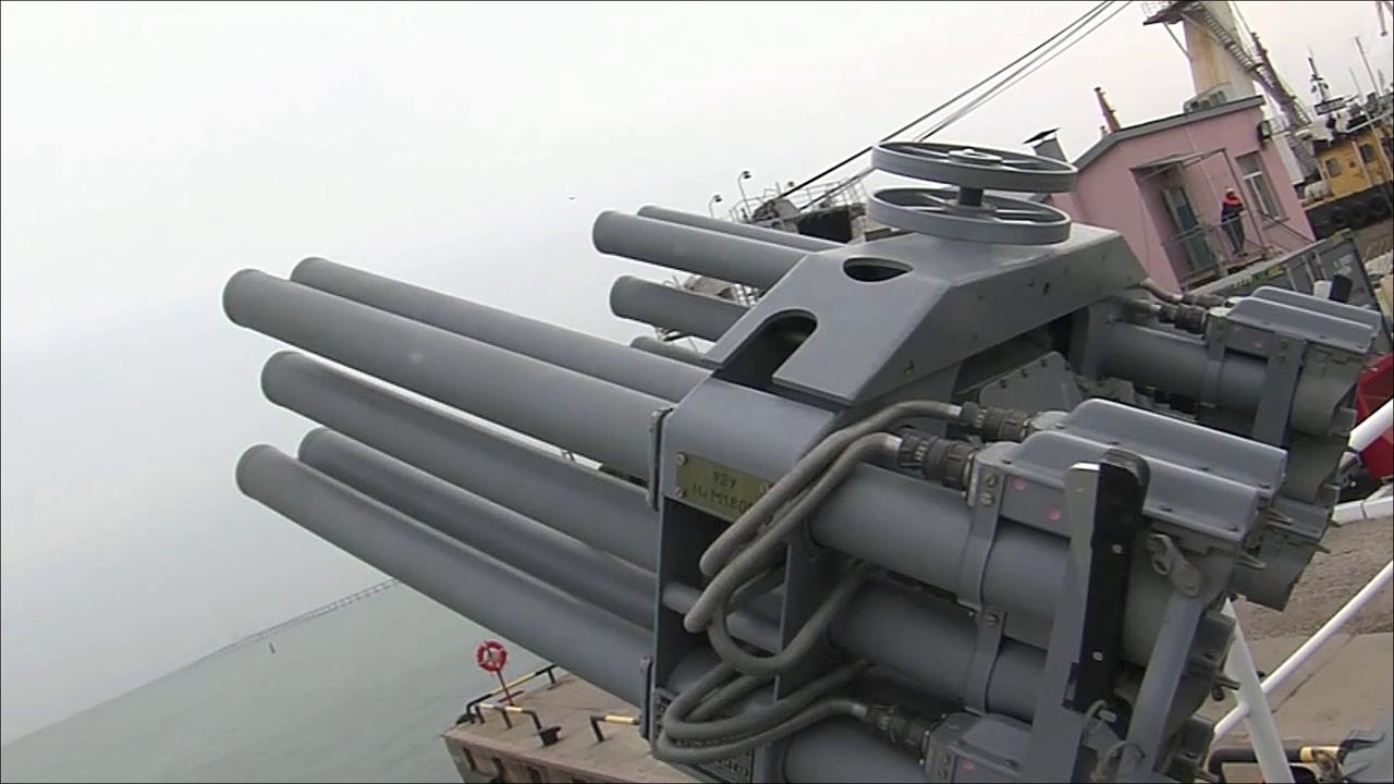 Росгвардия показала работу особой морской бригады,...анимается охраной моста через Керченский пролив