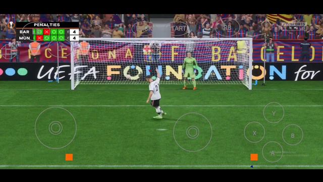 FIFA 23 Mobile - Barcelona vs Man Utd Penalty Shootout Europa । Football Games For Android & iOS смотреть онлайн