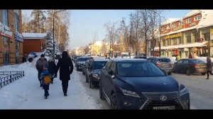 город Всеволожск Ленинградская область. Зимняя прогулка по Всеволожску