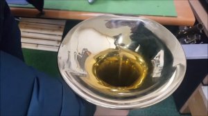 trombone trumpet  bell dent repair