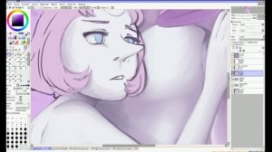 Do it for her - Steven Universe fanart | Paint tool Sai speed paint