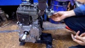 Мотор ДМ1 с карбюратором от F190 какие капризы еще могут быть