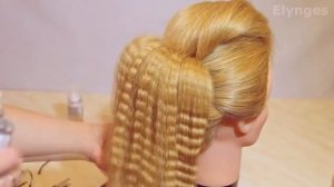 Легкая прическа с гофре | Elynges Hair Tutorial