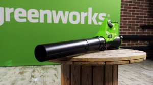 Воздуходув Greenworks G40AB (арт 2400807) / Распаковка