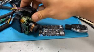 Заменили замок зажигания Mercedes W210 сгорел замок