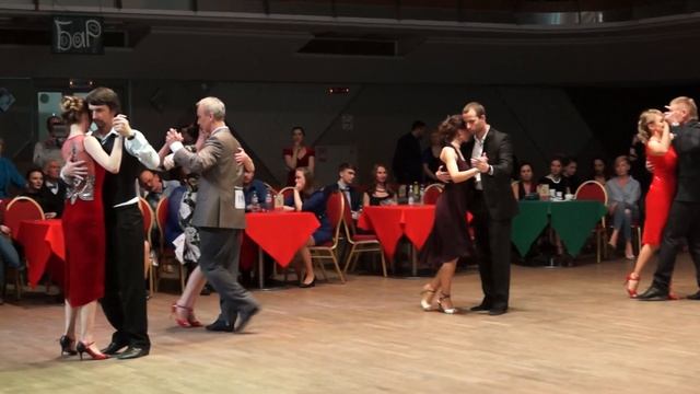 КР-2019 по социальным танцам. Tango de pista BEGINNERS 1/2 смотреть онлайн