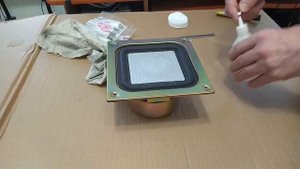 Установка подвеса НЧ динамика SONY APM-550AV