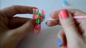 Плетение из резиночек для начинающих. Loom Bands / Rainbow Loom
