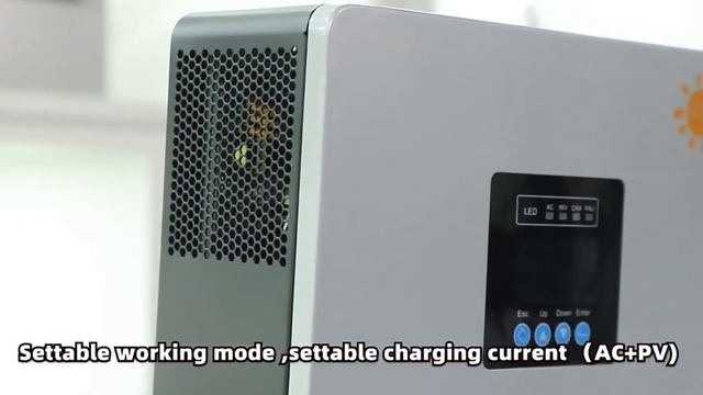 3000W 5000W High Frequency Solar Power Inverter смотреть онлайн