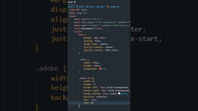 How To Make Adobe Logo   Html Css