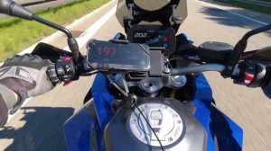 BMW F900XR (2023) - Top Speed (GPS), Autobahn