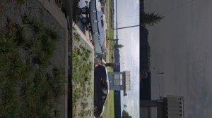 Яхта ,,Рикошет 550.2,, первый сброс  на воду, озеро Смолино Челябинск. август 2023