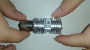 Светодиодная лампа NeTuning P21W-6HL автомобильная в стопы, противотуманки, цоколь ba15s, лед 1156