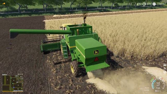 Пляшем от радости, с чего бы это? - ч19 Farming Simulator 19 Кооп на карте Suedhemmern смотреть онлайн