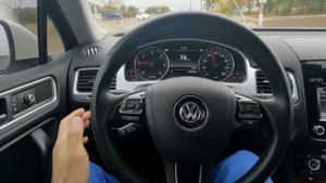 Touareg nf биение в руль со 130
