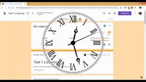 Как ограничить время прохождения тестирования в Google forms