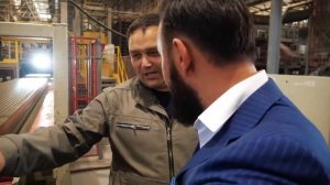 Руслан Абдулнасыров посетил завод КЕТРА в Чувашии и увидел, как делается керамический кирпич и блок