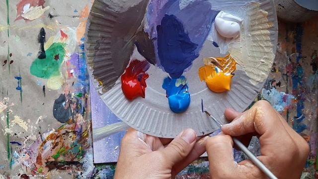 Как ставить ПОДПИСЬ на картине ? смотреть онлайн