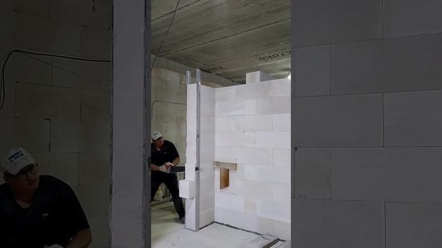 Дверные проемы и перемычки в перегородках из газобетона. смотреть онлайн