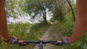 Forest Bike Ride 4K 60fps - Indoor Cycling Training & Additional Outdoor Crossfit Training - 25 min