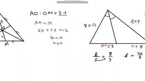 Высота, медиана и биссектриса треугольника. Свойства.