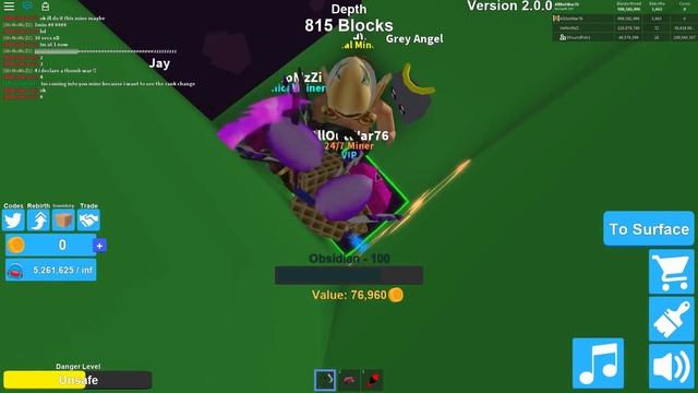 1 billion blocks mined - Roblox Mining Simulator смотреть онлайн