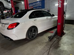 Замена масла в АКПП Mercedes-Benz c205 9g-tronic 725.0