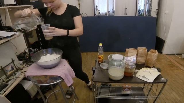 Ржаной хлеб с амарантовой мукой на закваске