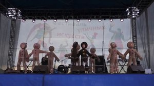 Эксцентричная Самара 2013 | Танцевальная школа Река - Танец пряничных человечков