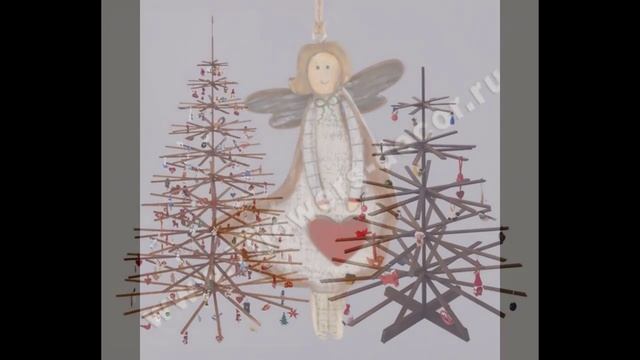Деревянные елочные игрушки. Новогодние игрушки своими руками.