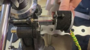 Самодельный привод одной оси, мотор для монтировки eq1