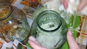 Капуста маринованная в банках( для длительного хранения)